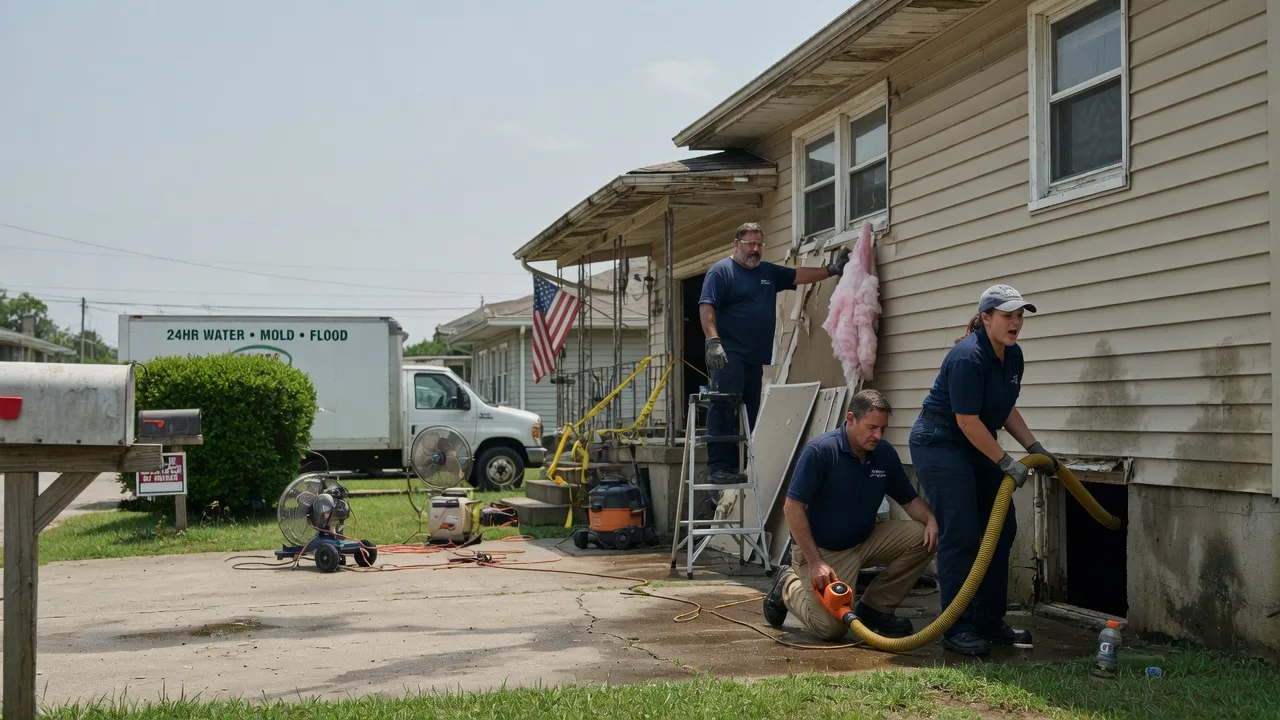 Water Damage Repair in La Coste, TX near me